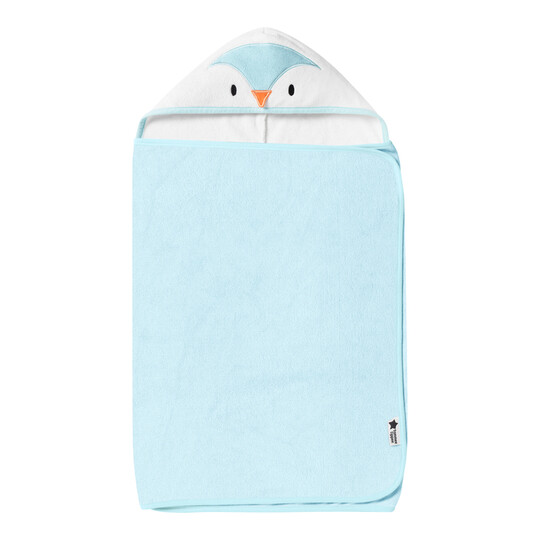 Tommee Tippee Splashtime Hug N Dry Hooded Towel - Blue image number 1